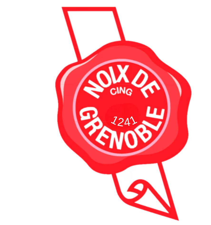 Logo de l'appellation d'origine protégée Noix de Grenoble